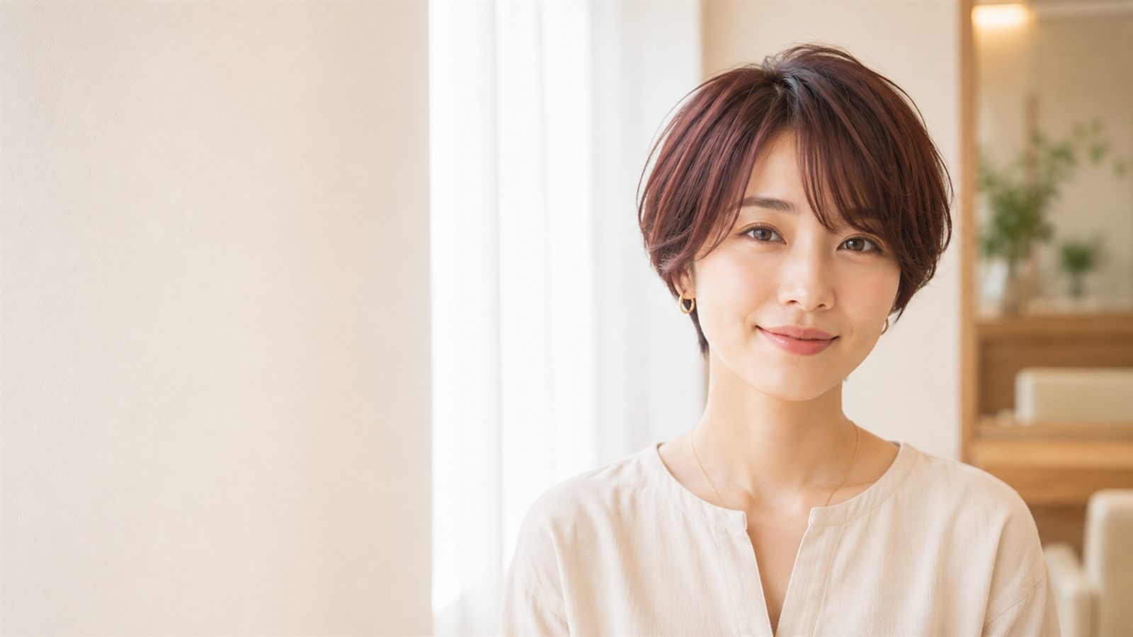 ショートカットのスタイル